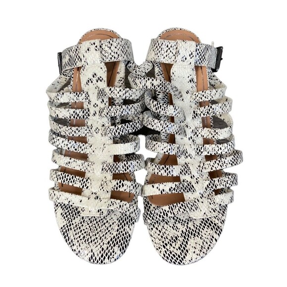 Vionic Sami Snake Print Sandals‎ Size 10 Strappy Ankle Strap - Picture 2 of 7